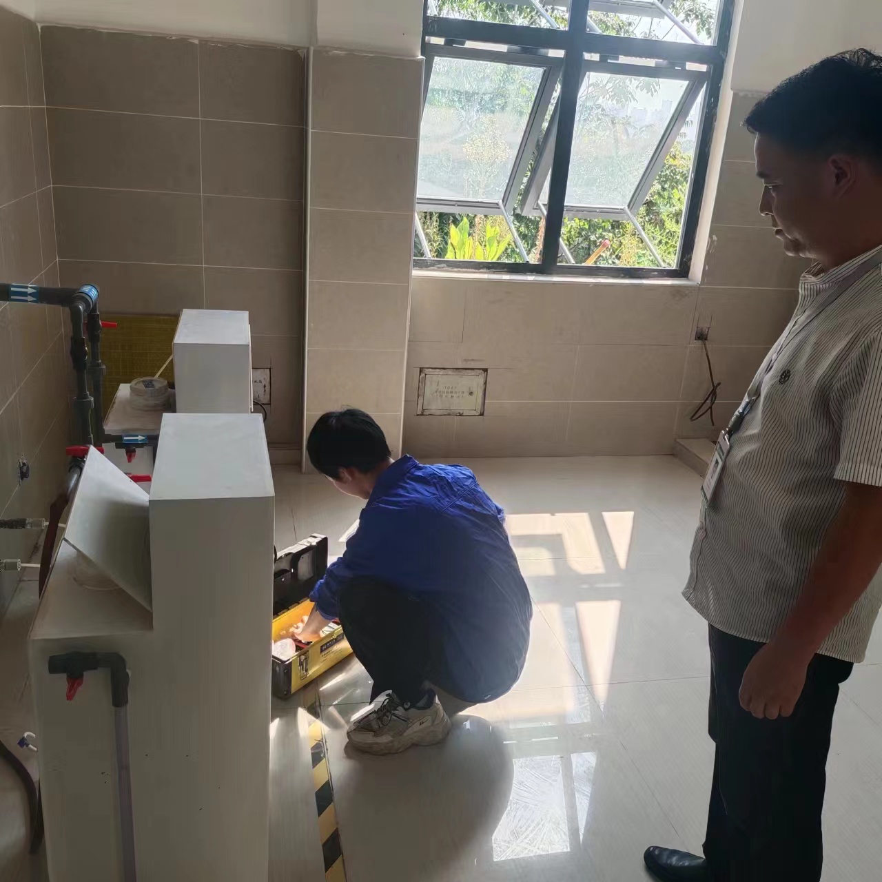 安全第一丨沙區人民醫院項目開展培訓及消防應急演練