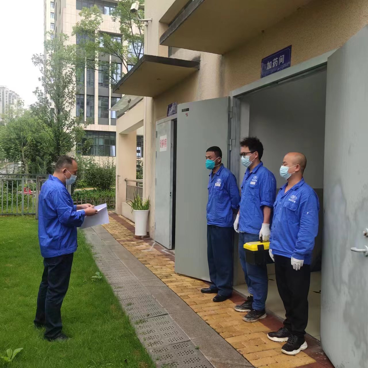 安全第一丨渝北人民醫院及沙區人民醫院項目開展培訓及應急演練