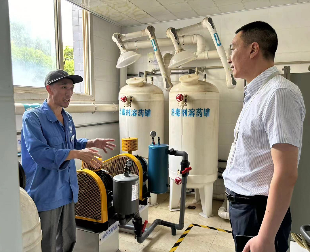 渝北區(qū)婦幼保健院項(xiàng)目日常安全檢查工作