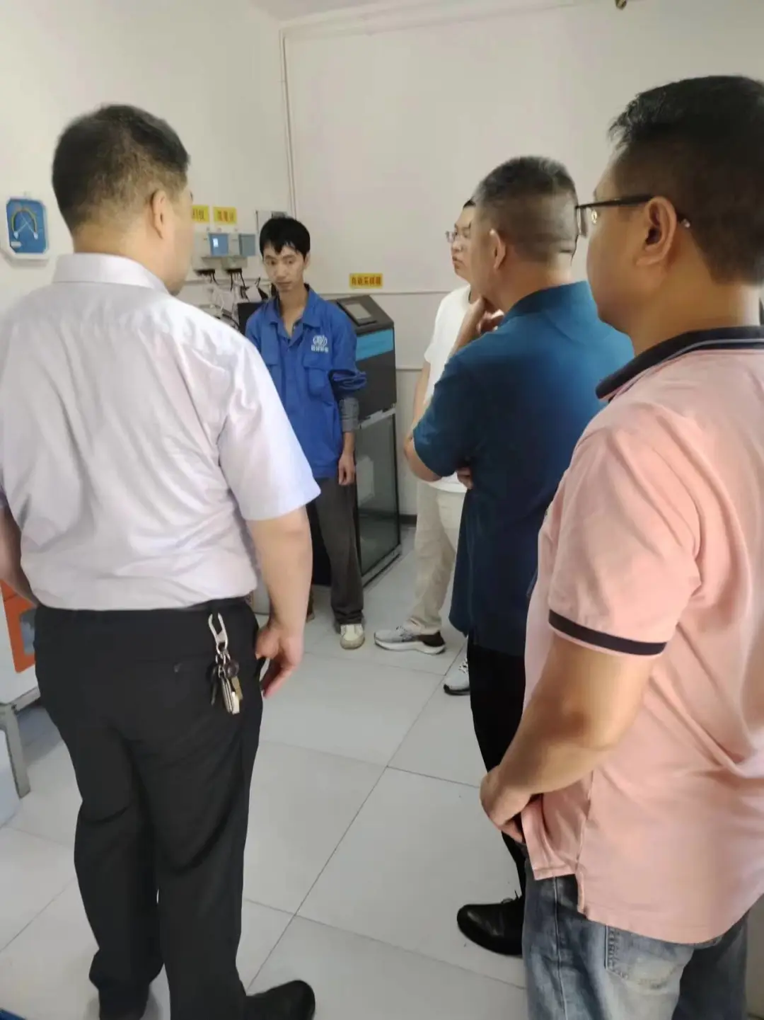 重慶醫科大學附屬大學城醫院污水處理站首次檢查