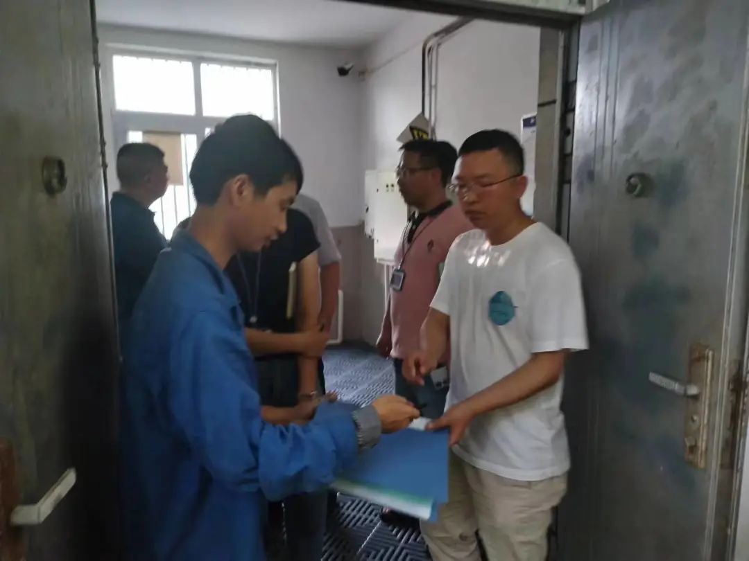 重慶醫科大學附屬大學城醫院污水處理站首次檢查