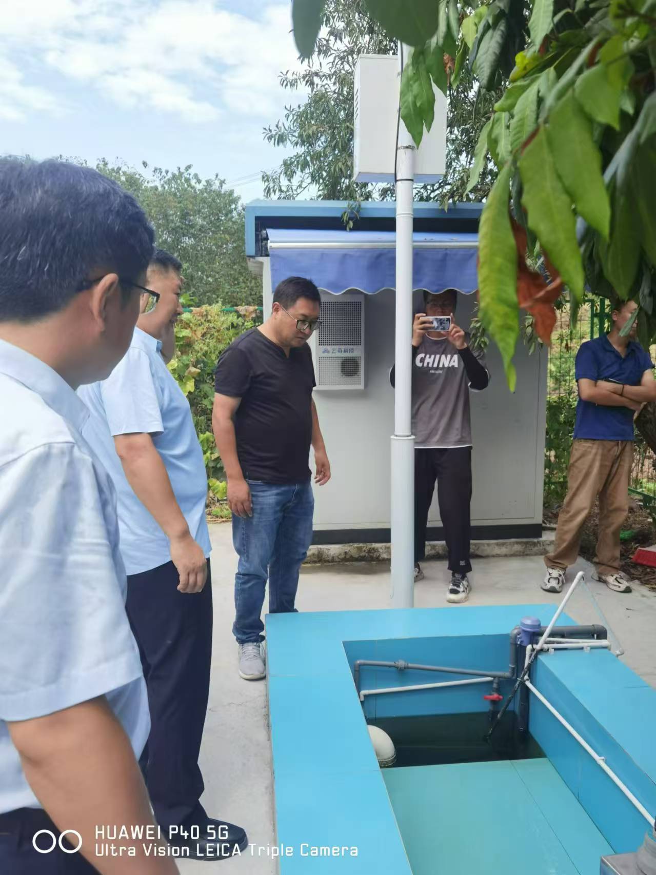 西彭運(yùn)維站迎接環(huán)保局領(lǐng)導(dǎo)工作檢查