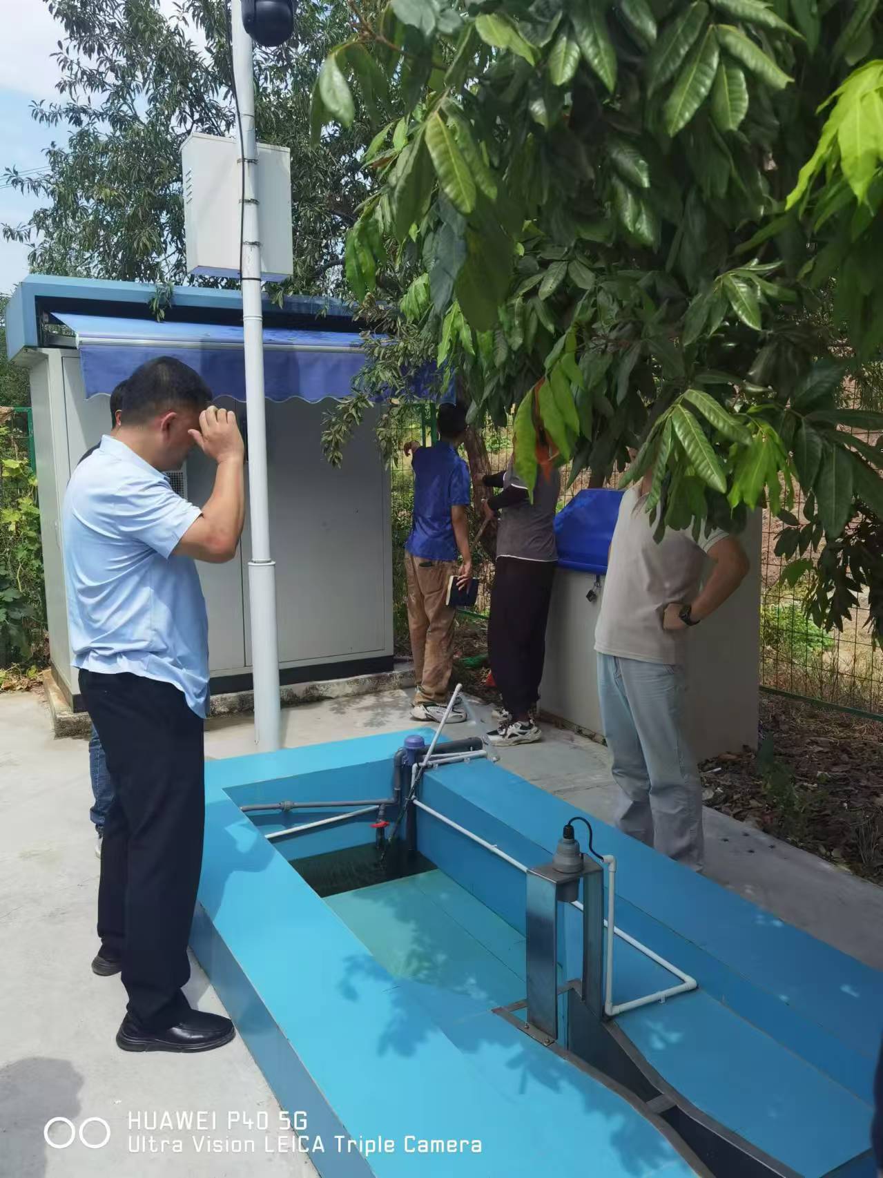 西彭運(yùn)維站迎接環(huán)保局領(lǐng)導(dǎo)工作檢查