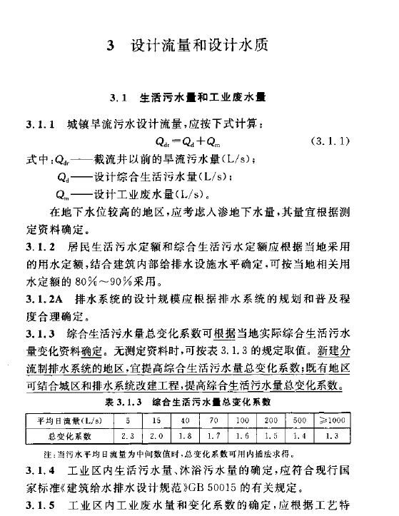 室外排水設(shè)計規(guī)范