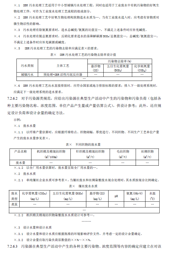 環境工程技術規范制訂技術導則