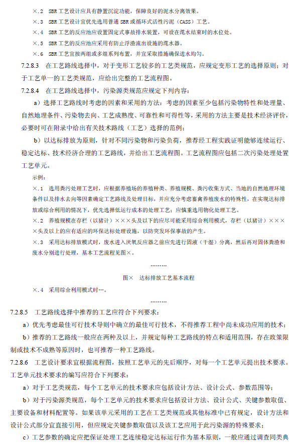 環境工程技術規范制訂技術導則