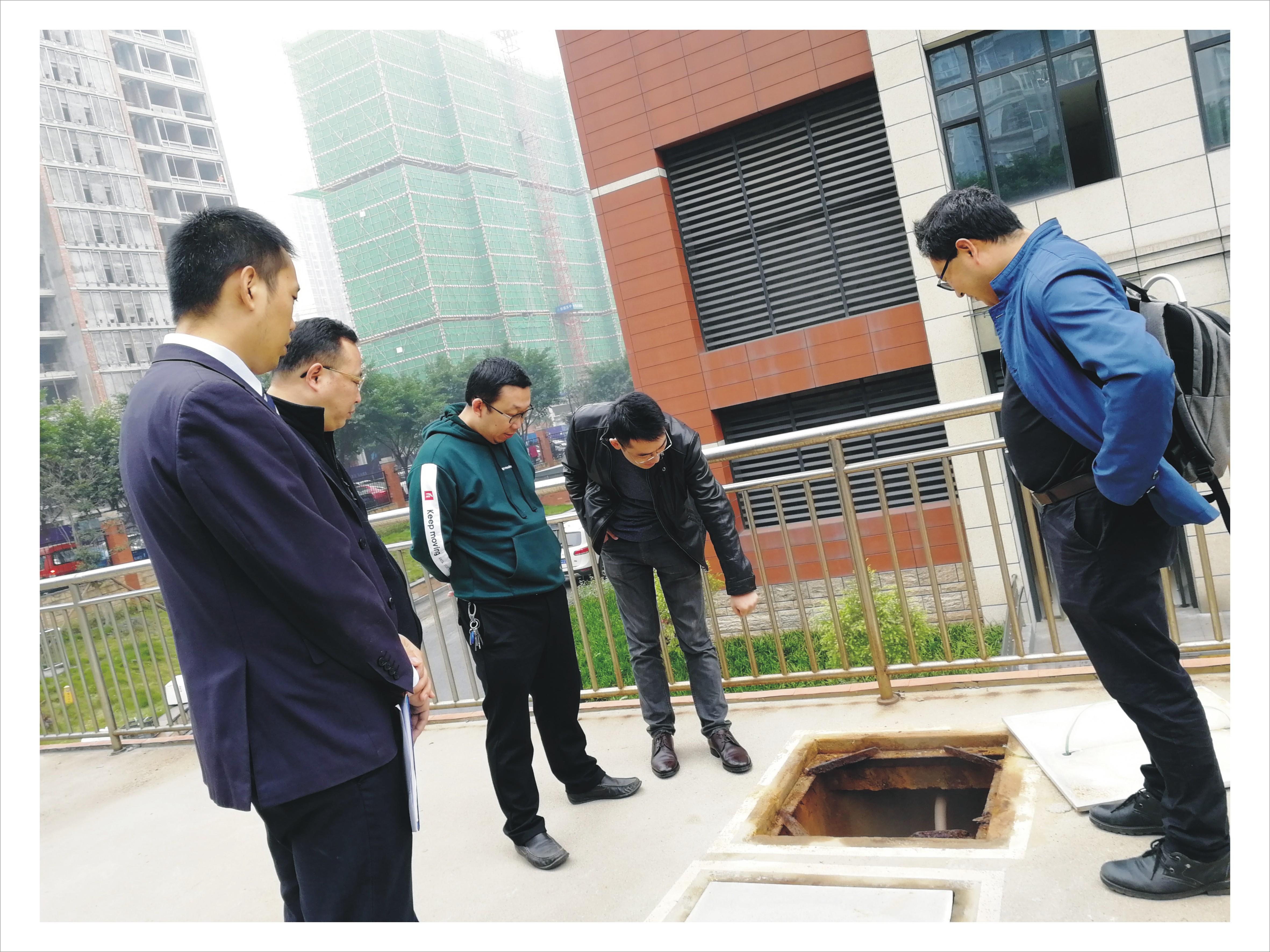 重慶市大型醫療機構污水處理現狀與對策研究課題現場調研