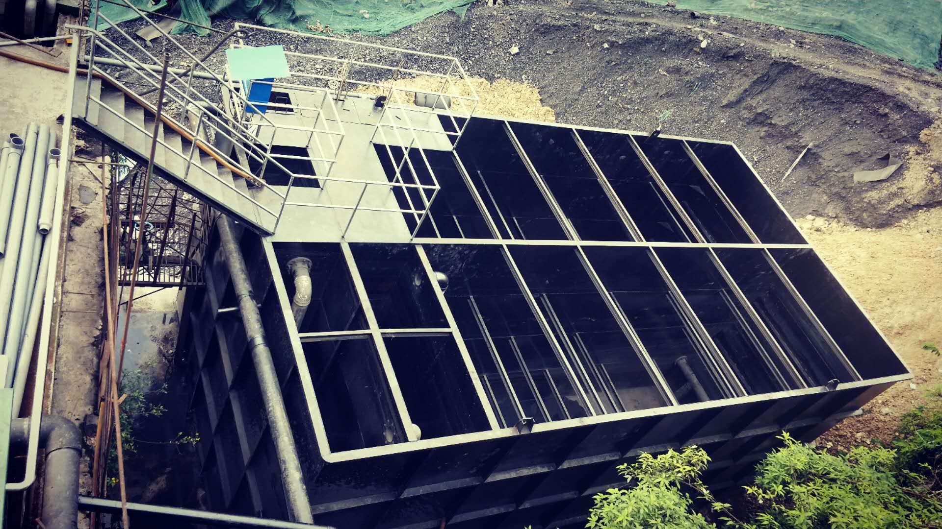 敘永煤礦應急水箱及地面沖洗水處理回用裝置完成竣工驗收