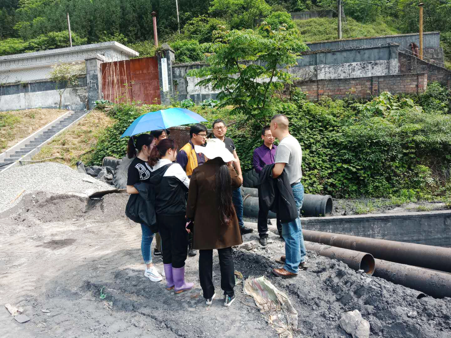 敘永煤礦應急水箱及地面沖洗水處理回用裝置完成竣工驗收