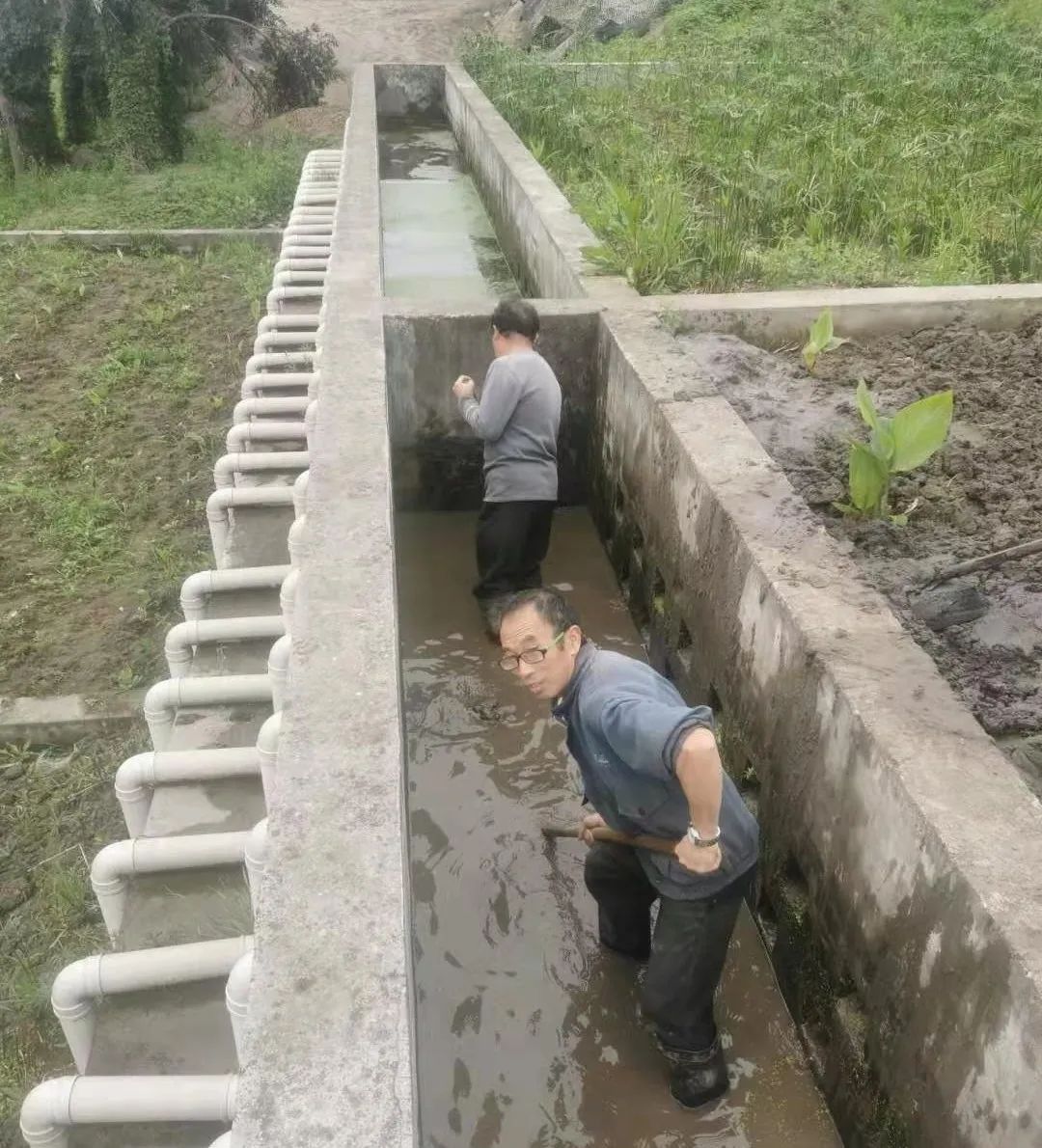 喜 報--銅罐驛鎮農村生活污水治理項目順利驗收